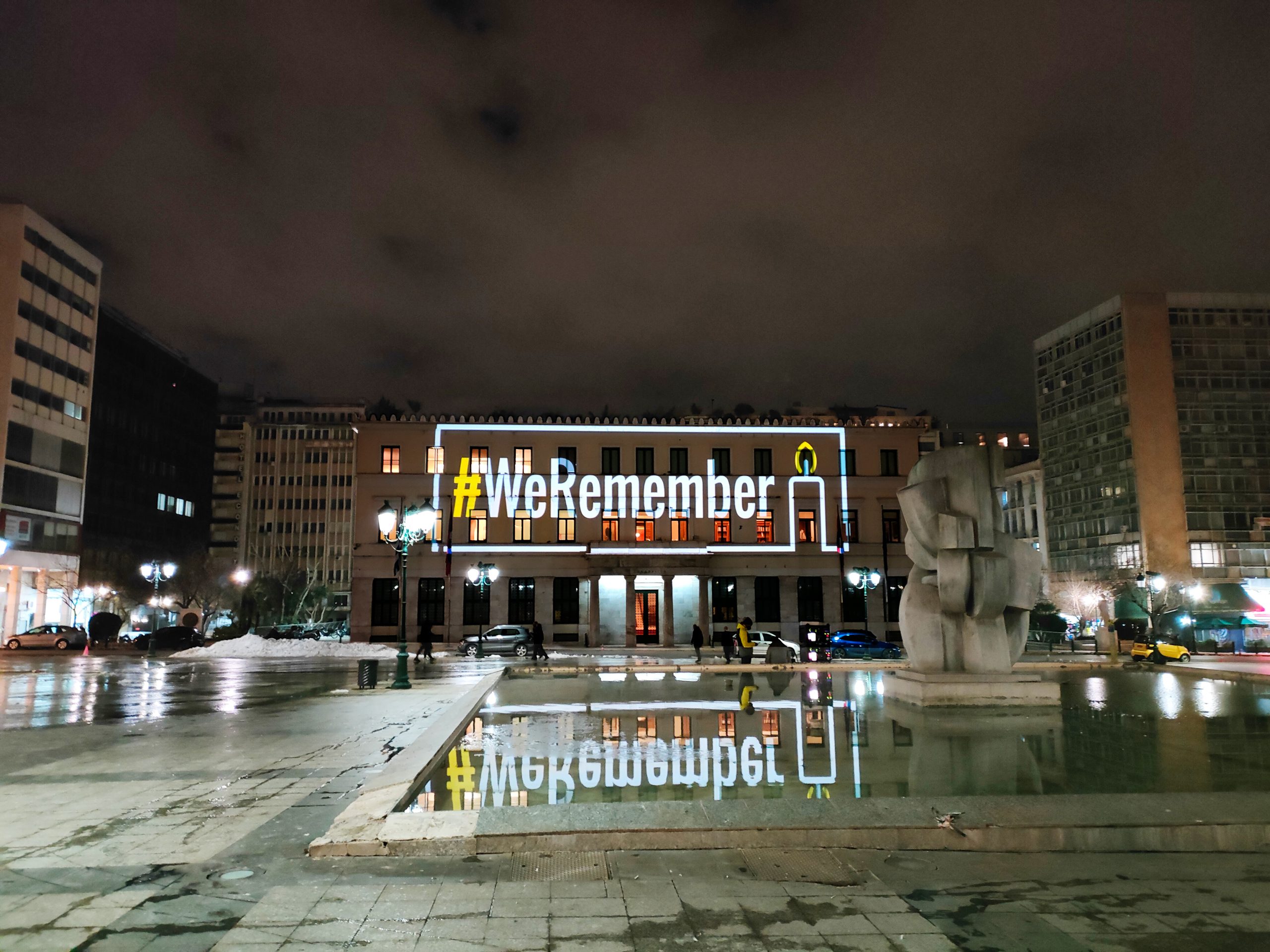 #WeRemeber | Projection Mapping for the International Holocaust Remembrance Day