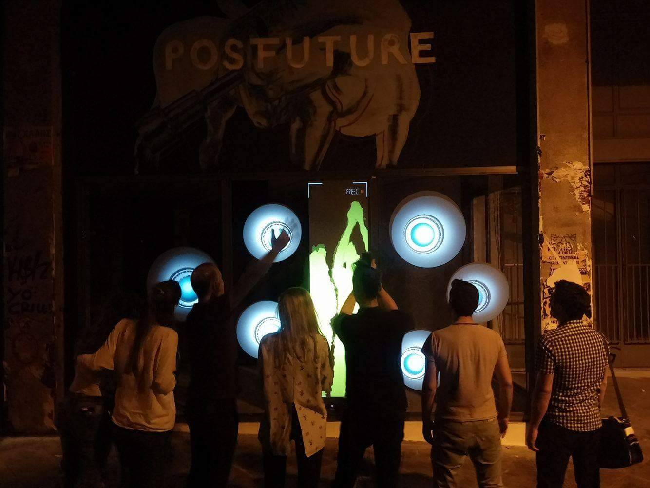 REC: Interactive Installation // #PostFuture Mural